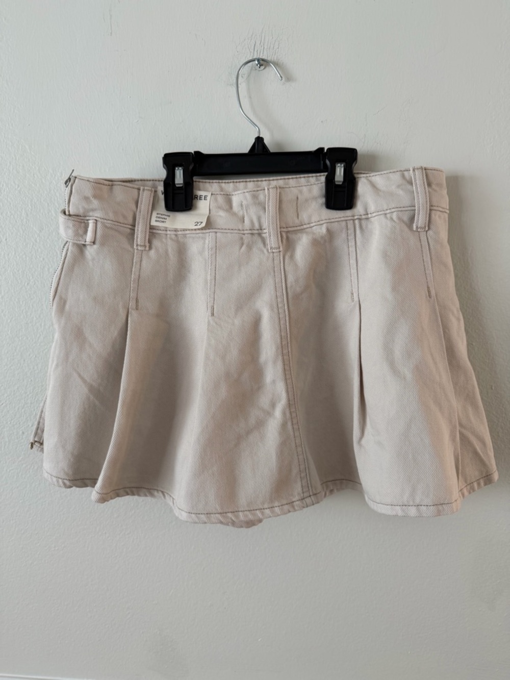 We the Free by Free People Stephie Denim Skort - Picture 6 of 8